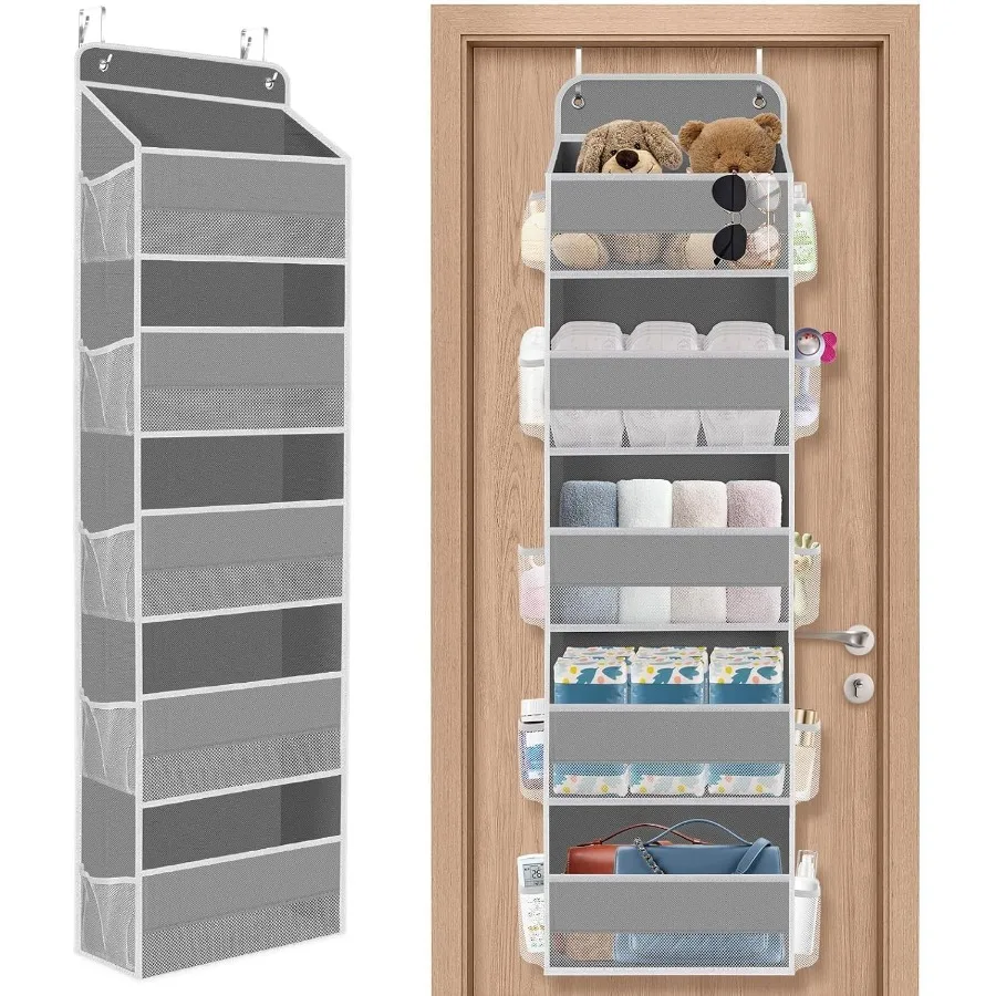 1 Pack Over The Door Organizer Hanging Storage Organizer with Clear Window 40lb Ultra Sturdy Large Capacity Room Organizer for
1 Pack Over The Door Organizer Hanging Storage Organizer with Clear Window 40lb Ultra Sturdy Large Capacity Room Organizer for