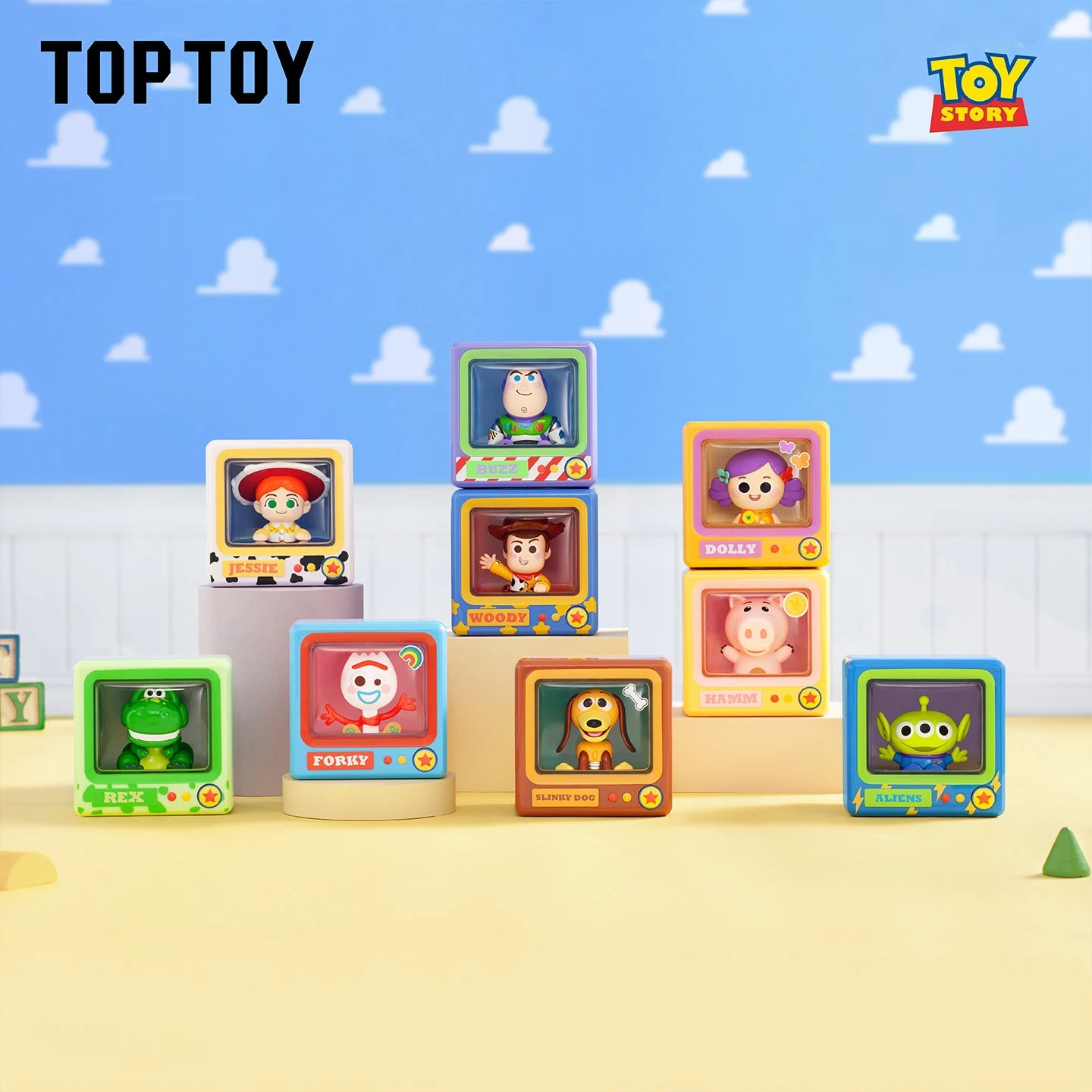 TOPTOY Toy Story Mini TV Series Blind Box Anime Peripherals Doll Figure Ornament Cute Desktop Decoration Surprise Bag Toy Gift
TOPTOY Toy Story Mini TV Series Blind Box Anime Peripherals Doll Figure Ornament Cute Desktop Decoration Surprise Bag Toy Gift