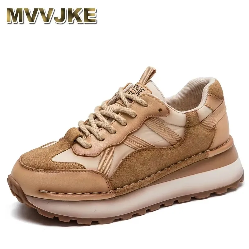 2025 Spring New Genuine Leather Sneakers Casual Sports Shoes Round Toe Lacd-up Retro Versatile Women's Flat Shoes
2025 Spring New Genuine Leather Sneakers Casual Sports Shoes Round Toe Lacd-up Retro Versatile Women's Flat Shoes