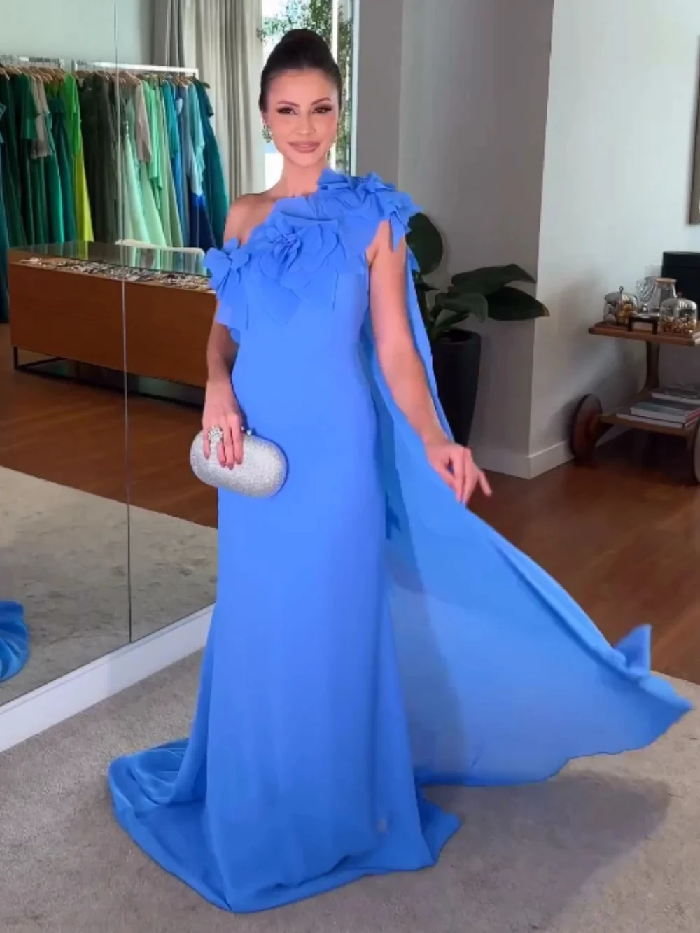 Blue Formal Party Long Bespoke Occasion Gown Evening Dresses Pastrol Unisex Jersey Retro Dubai Saudi Arabic Prom Customized
Blue Formal Party Long Bespoke Occasion Gown Evening Dresses Pastrol Unisex Jersey Retro Dubai Saudi Arabic Prom Customized