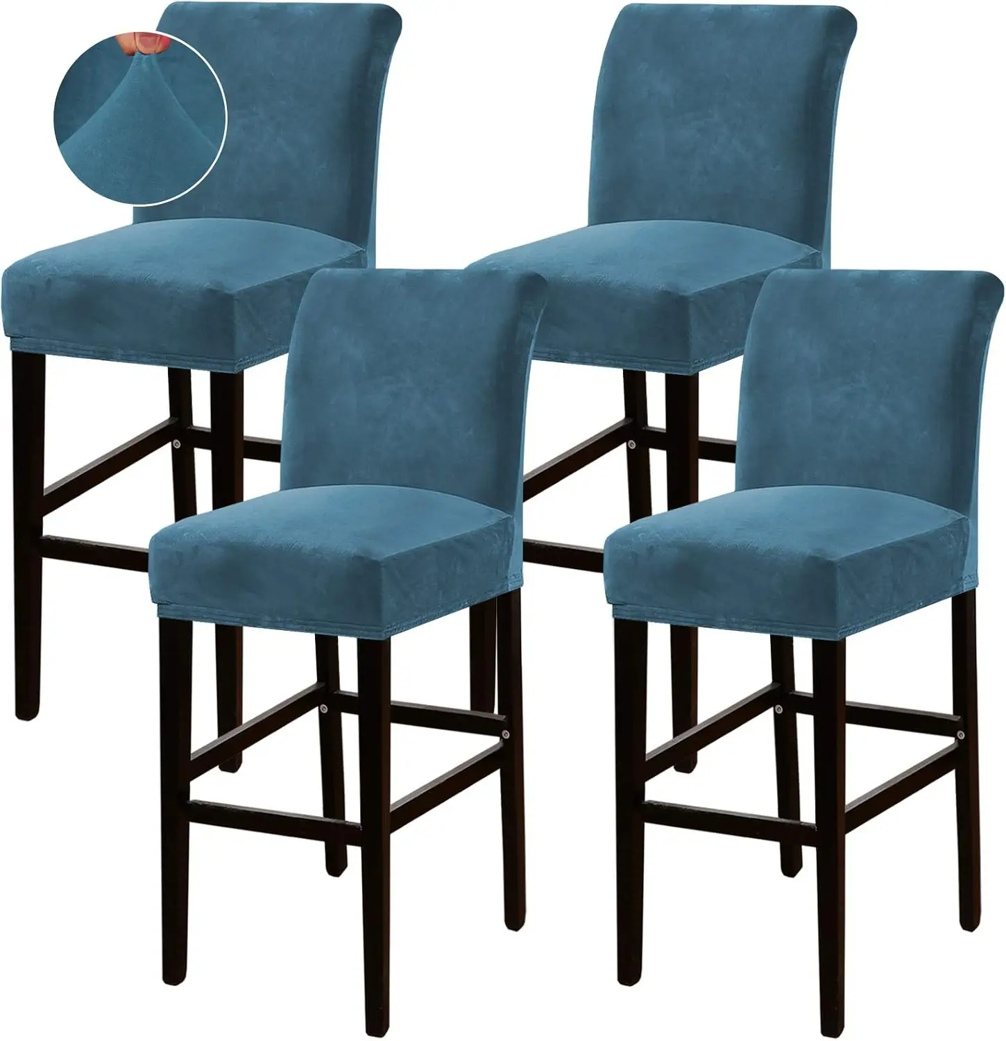 Bar Stool Covers 4 Pa Bar Stool Covers With Backs Barstool Covers Velvet Bar Stool Seat Covers Slipcover Pub Counter Stool High
Bar Stool Covers 4 Pa Bar Stool Covers With Backs Barstool Covers Velvet Bar Stool Seat Covers Slipcover Pub Counter Stool High