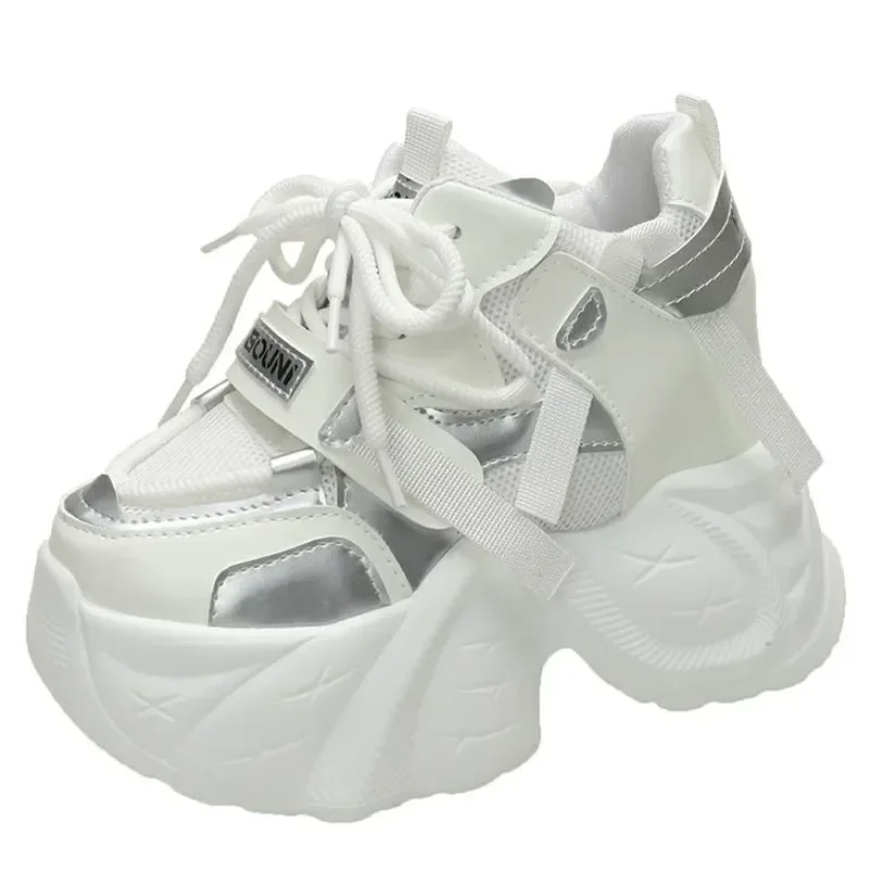 9.5CM Women Chunky Sneakers Spring Autumn Breathable Mesh Casual Shoes Wedge Heels Platform Shoes 2024 Femme Sports Dad Shoes
9.5CM Women Chunky Sneakers Spring Autumn Breathable Mesh Casual Shoes Wedge Heels Platform Shoes 2024 Femme Sports Dad Shoes