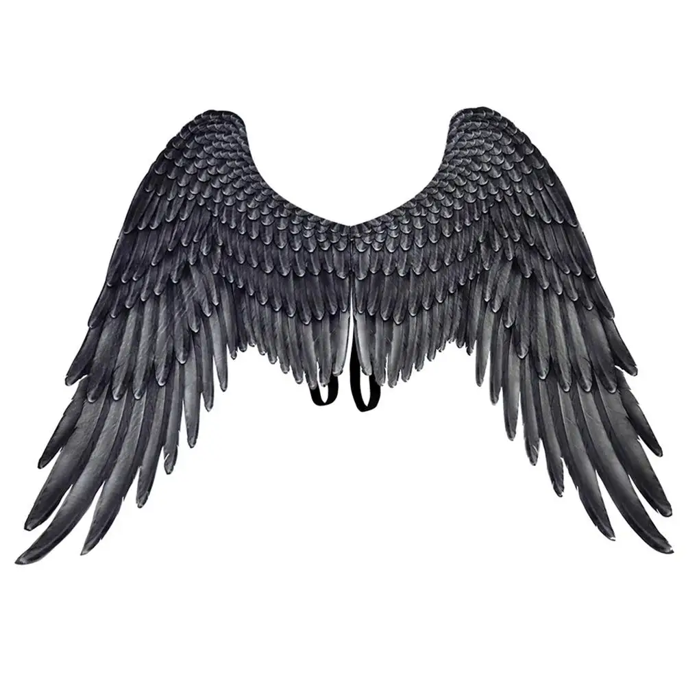 Halloween 3D Angel Wings Costume With Elastic Straps Halloween Party Mardi Gras Feather Wing Adult Kids Evil Cosplay Accessories
Halloween 3D Angel Wings Costume With Elastic Straps Halloween Party Mardi Gras Feather Wing Adult Kids Evil Cosplay Accessories
