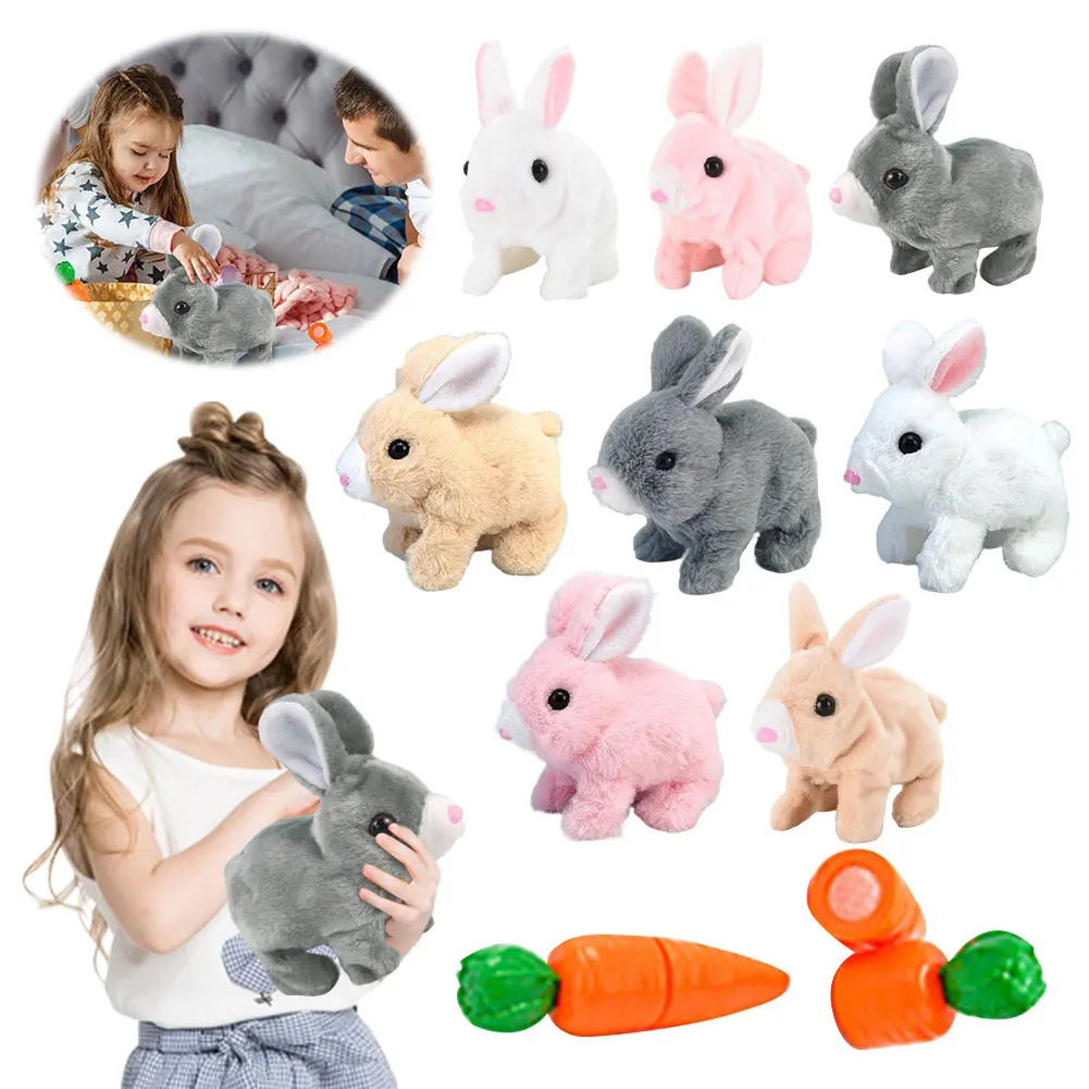 Electric Rabbit Toy with Sounds and Movements Plush Bunny Toy Easter Plush Stuffed Bunny Toy Gift for Toddlers
Electric Rabbit Toy with Sounds and Movements Plush Bunny Toy Easter Plush Stuffed Bunny Toy Gift for Toddlers