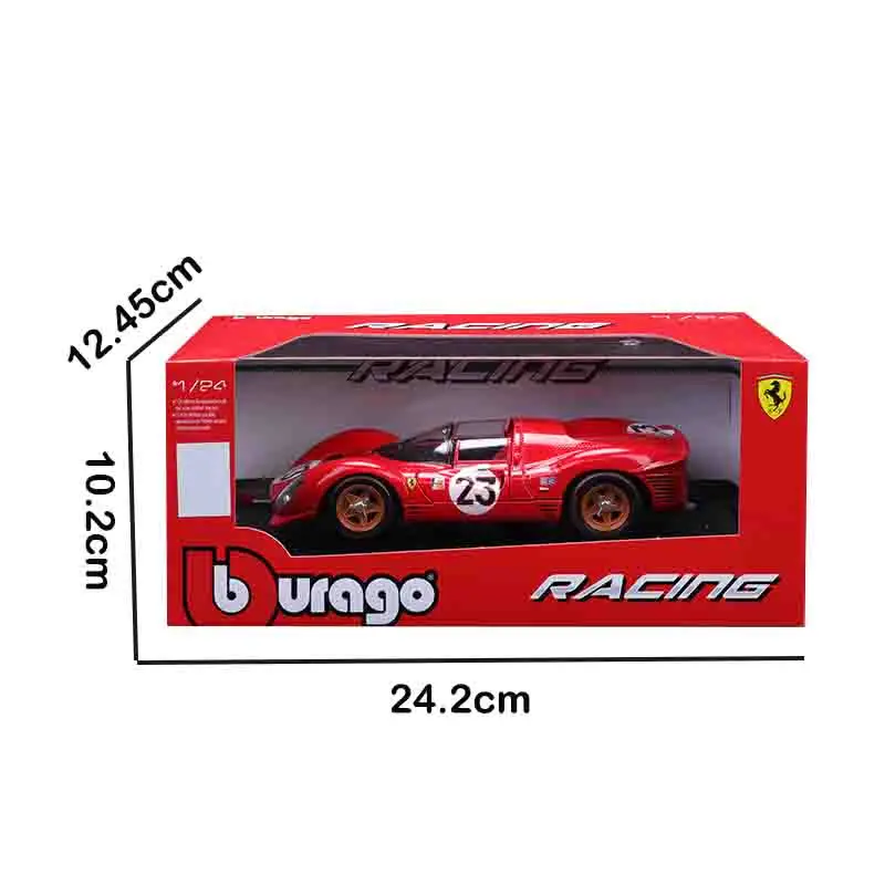 Литая модель раллийного автомобиля Bburago 1:24 — официальное лицензированное коллекционное издание из сплава с подставкой для гоночных фанатов и подарков
Литая модель раллийного автомобиля Bburago 1:24 — официальное лицензированное коллекционное издание из сплава с подставкой для гоночных фанатов и подарков