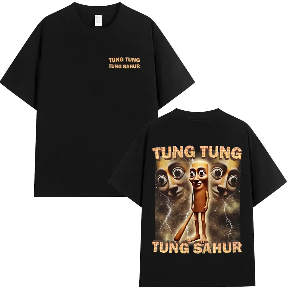 Hot Sale Tung Tung Tung Sahur Baseball Bat Funny Meme T Shirt Men Women Casual Humor Style T Shirts Men's Summer O-Neck T-shirt
Hot Sale Tung Tung Tung Sahur Baseball Bat Funny Meme T Shirt Men Women Casual Humor Style T Shirts Men's Summer O-Neck T-shirt