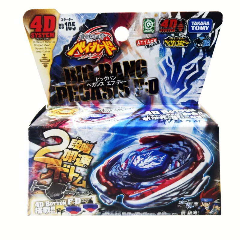 Takara Tomy Beyblade Metal Battle Fusion Top BB105 BIG BANG PEGASIS F:D 4D с фотографией, Takara Tomy Beyblade металлический боевой браслет
Takara Tomy Beyblade Metal Battle Fusion Top BB105 BIG BANG PEGASIS F:D 4D с фотографией, Takara Tomy Beyblade металлический боевой браслет