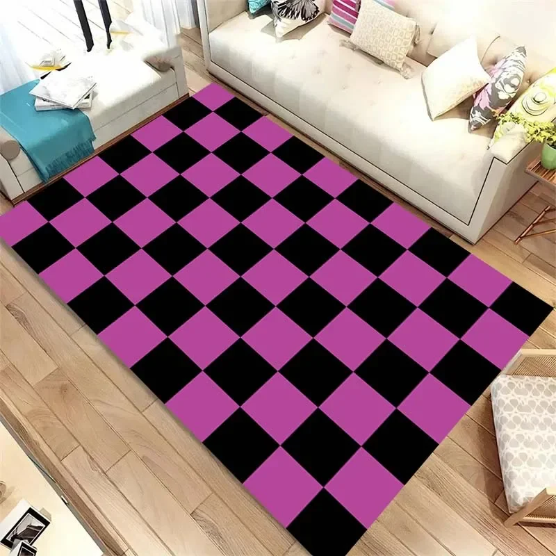 3D printed color geometric plaid carpet, living room bedroom upholstery carpet baby mats, bathroom kitchen mats, Christmas gifts
3D printed color geometric plaid carpet, living room bedroom upholstery carpet baby mats, bathroom kitchen mats, Christmas gifts