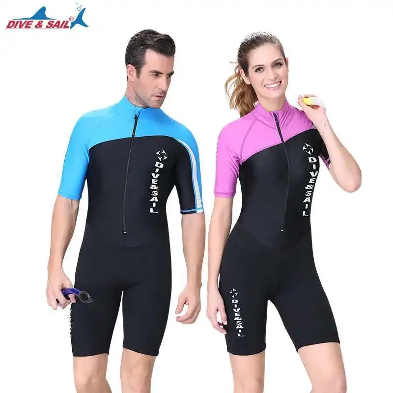 One piece diving suit women's short sleeved shorts 1.5mm sunscreen snorkeling surfing wet warm bathing suit men
One piece diving suit women's short sleeved shorts 1.5mm sunscreen snorkeling surfing wet warm bathing suit men