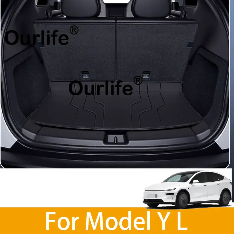 For Tesla Model YL 2026 2027 All-coverage trunk mat - scratch-resistant and wear-resistant - improved accessory
For Tesla Model YL 2026 2027 All-coverage trunk mat - scratch-resistant and wear-resistant - improved accessory