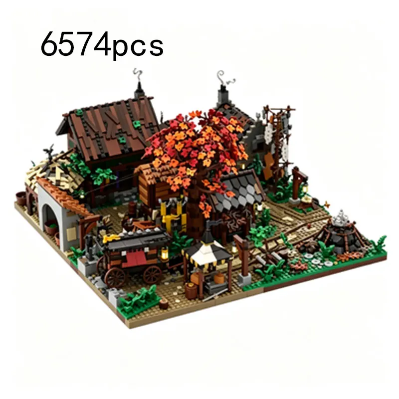 MOC6574pcs Large Medieval Village, Town, Castle Small Particle Assembly Building Block Toy Gift
MOC6574pcs Large Medieval Village, Town, Castle Small Particle Assembly Building Block Toy Gift