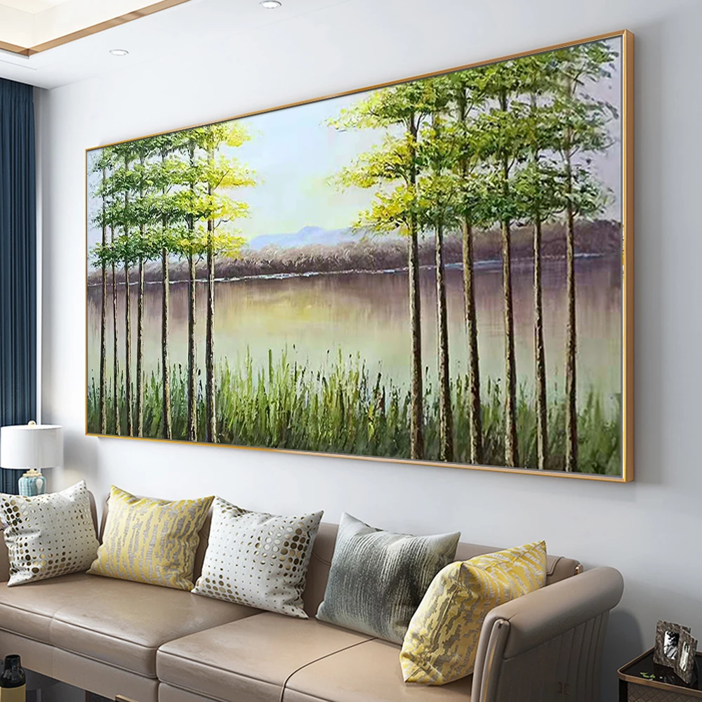 Mintura Handpainted Modern Abstract Thick Texture Tree Landscape Oil Painting Canvas,Wall Art,Picture for Living Room,Home Decor
Mintura Handpainted Modern Abstract Thick Texture Tree Landscape Oil Painting Canvas,Wall Art,Picture for Living Room,Home Decor