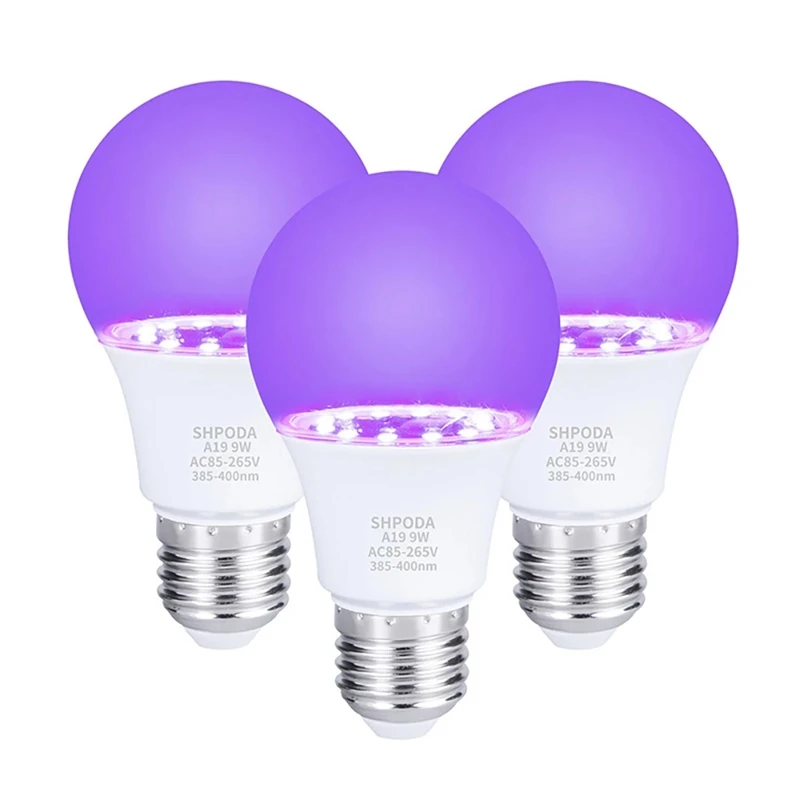 A98E-3Pcs 10W Ультрафиолетовая УФ-лампа Флуоресцентная УФ-лампа для обнаружения Черный Свет Синий Лампа E26 110 В 220 В Для DJ Party Decoration
A98E-3Pcs 10W Ультрафиолетовая УФ-лампа Флуоресцентная УФ-лампа для обнаружения Черный Свет Синий Лампа E26 110 В 220 В Для DJ Party Decoration
