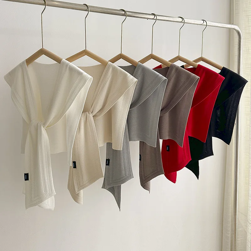 New 2026 Fashionable Multi-colored Small Shawl with Air-conditioned Room Jacket with Shoulder Foreign Style Office
New 2026 Fashionable Multi-colored Small Shawl with Air-conditioned Room Jacket with Shoulder Foreign Style Office