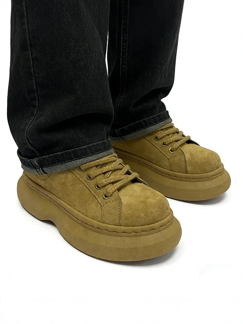 Men's Casual Sport Shoes 2026 New Style Summer Trendy Retro Versatile Bread Shoes Large Head Trendy Shoes Comfortable All-Match
Men's Casual Sport Shoes 2026 New Style Summer Trendy Retro Versatile Bread Shoes Large Head Trendy Shoes Comfortable All-Match