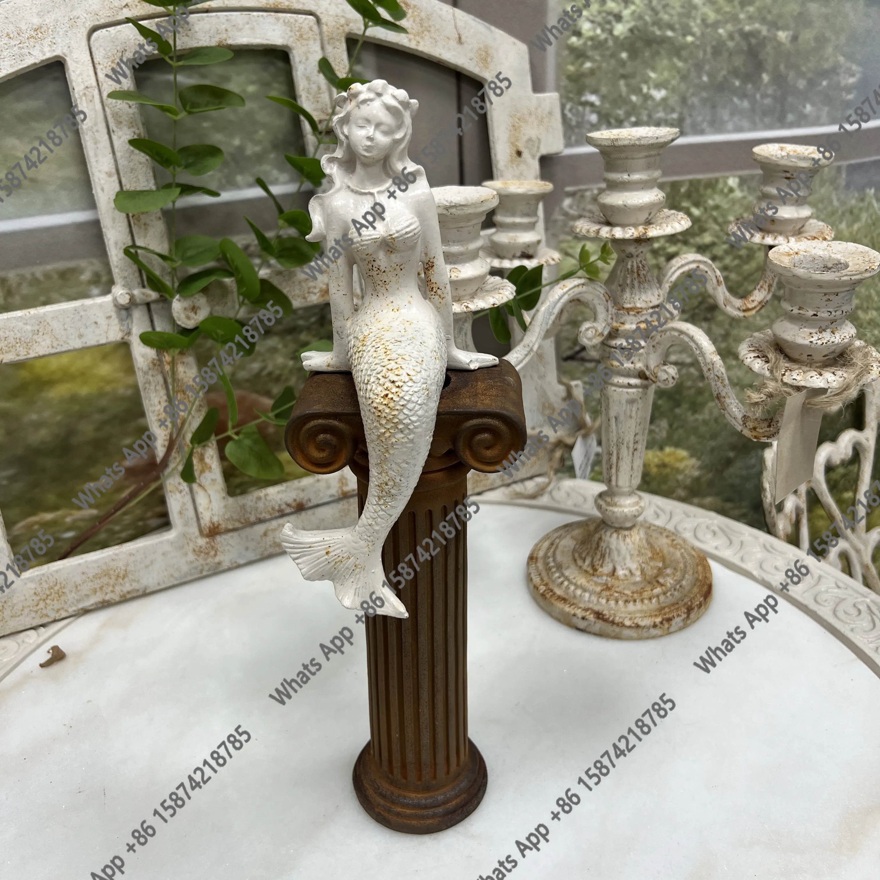 Q Craft Cast Iron Roman Column Base Ornament Balcony Windowsill Terrace Garden Gardening Villa Foreign Trade Export
Q Craft Cast Iron Roman Column Base Ornament Balcony Windowsill Terrace Garden Gardening Villa Foreign Trade Export
