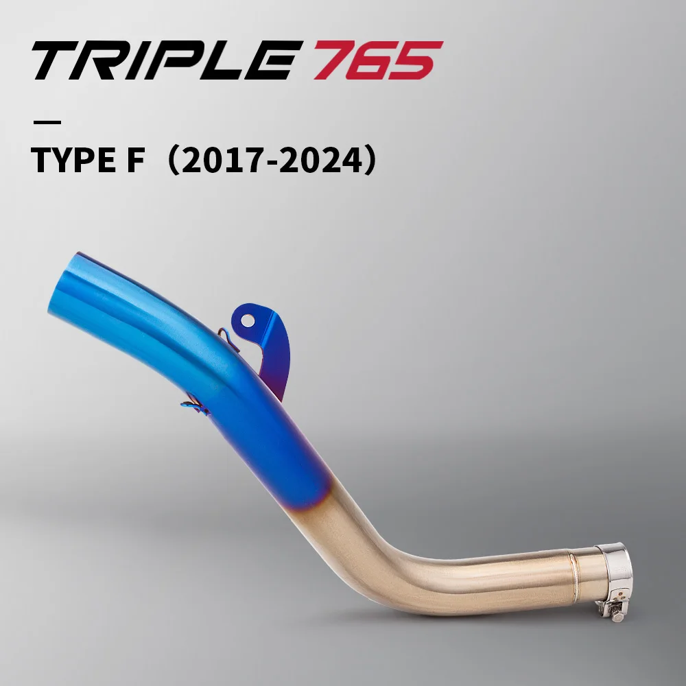 For Street Triple 765 S R RS 2017-2024 Years Motorcycle Exhaust Middle Link Pipe Escape Moto Muffler Connect Tube 51mm
For Street Triple 765 S R RS 2017-2024 Years Motorcycle Exhaust Middle Link Pipe Escape Moto Muffler Connect Tube 51mm