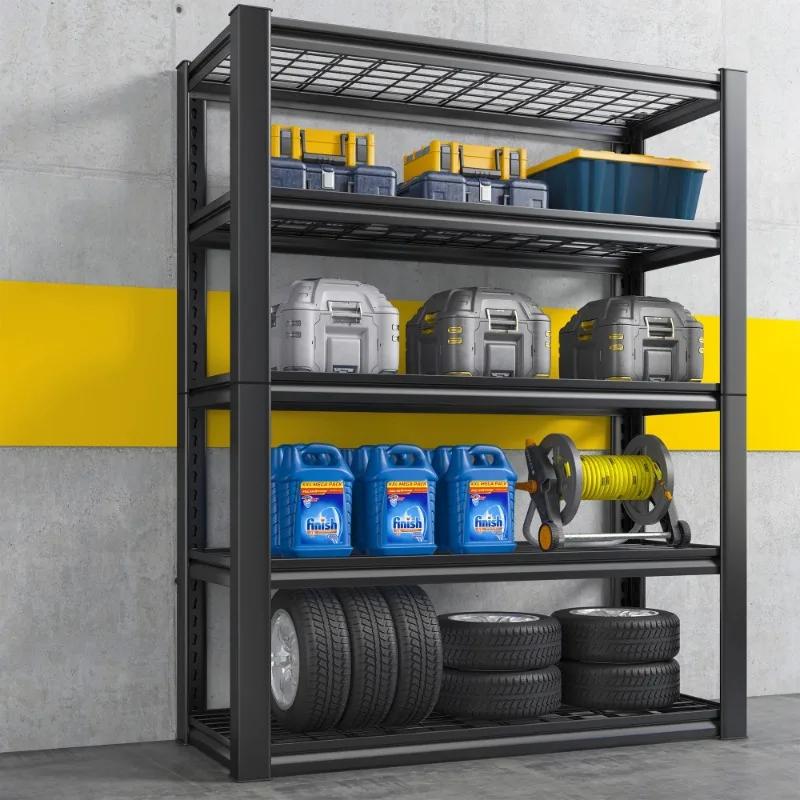 5-Tier Garage Shelving Unit Heavy Duty Storage Shelves Holds 2000LBS, Adjustable Metal Shelving Garage Storage Shelves In
5-Tier Garage Shelving Unit Heavy Duty Storage Shelves Holds 2000LBS, Adjustable Metal Shelving Garage Storage Shelves In