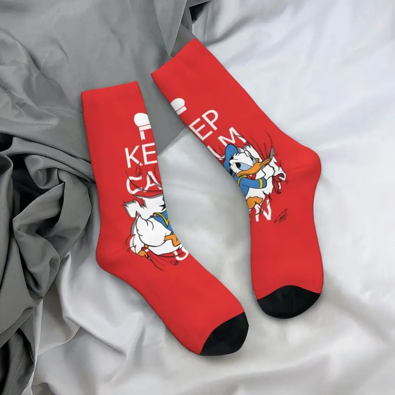 Мужские носки с изображением Дональда Дака на заказ, унисекс, кавайные носки с 3D принтом и забавным мультяшным рисунком
Мужские носки с изображением Дональда Дака на заказ, унисекс, кавайные носки с 3D принтом и забавным мультяшным рисунком