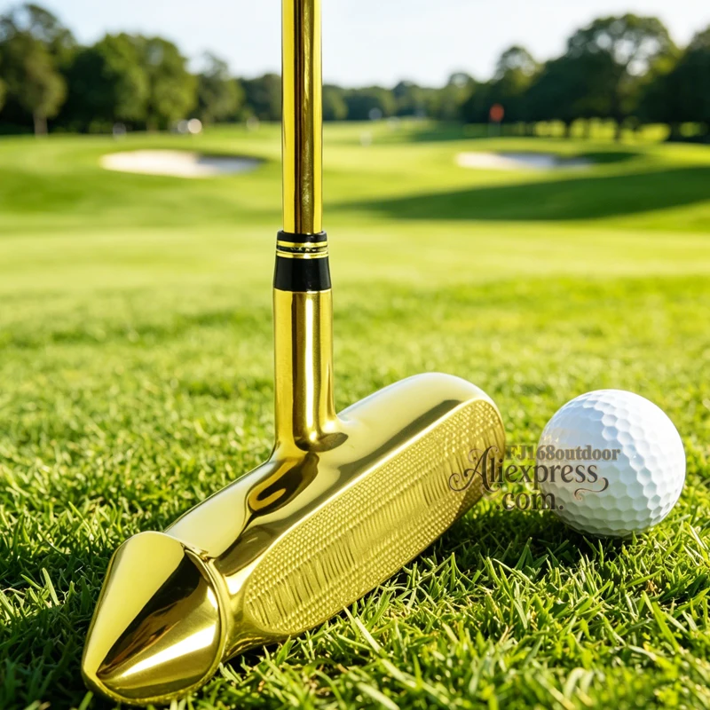 Golf Clubs Gold Golf Putter.Golf Gifts Men's PU Grip Steel Shaft 33 34 or 35 Inch Golf Sport Supplies
Golf Clubs Gold Golf Putter.Golf Gifts Men's PU Grip Steel Shaft 33 34 or 35 Inch Golf Sport Supplies