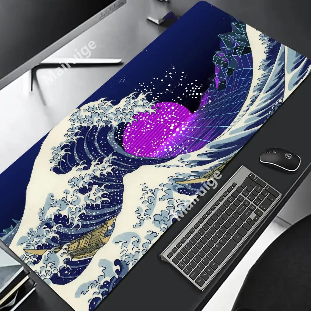 Computer Art Mouse Pad Japan The Great Wave of Kanagawa Large Gaming Mousepad Gamer XL Rubber Otaku Keyboard Pad Laptop Desk Mat 
Computer Art Mouse Pad Japan The Great Wave of Kanagawa Large Gaming Mousepad Gamer XL Rubber Otaku Keyboard Pad Laptop Desk Mat