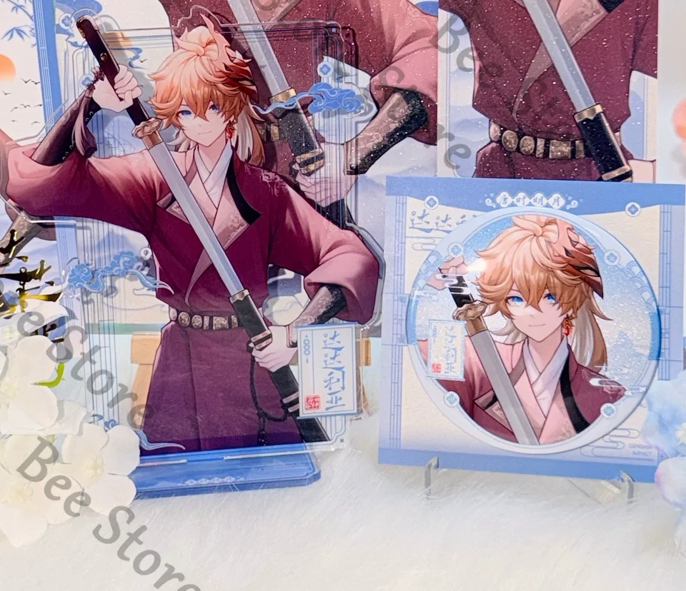 Game Genshin Impact Scaramouche Xiao Diluc Zhongli Tartaglia Cosplay Cartoon Doujin Badge Color Paper Signboard Laser Ticket
Game Genshin Impact Scaramouche Xiao Diluc Zhongli Tartaglia Cosplay Cartoon Doujin Badge Color Paper Signboard Laser Ticket
