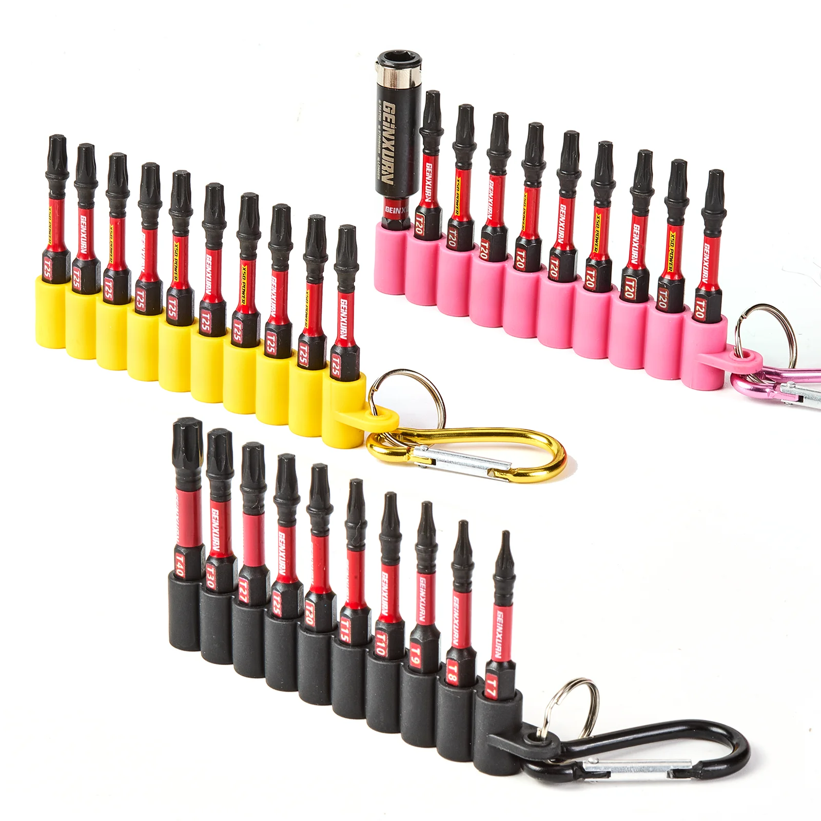 Набор отверток Geinxurn Impact Torx, 2-дюймовые магнитные (T7-T40) стальные отвертки S2 и держатель бит с мягкими подвесными полосками
Набор отверток Geinxurn Impact Torx, 2-дюймовые магнитные (T7-T40) стальные отвертки S2 и держатель бит с мягкими подвесными полосками