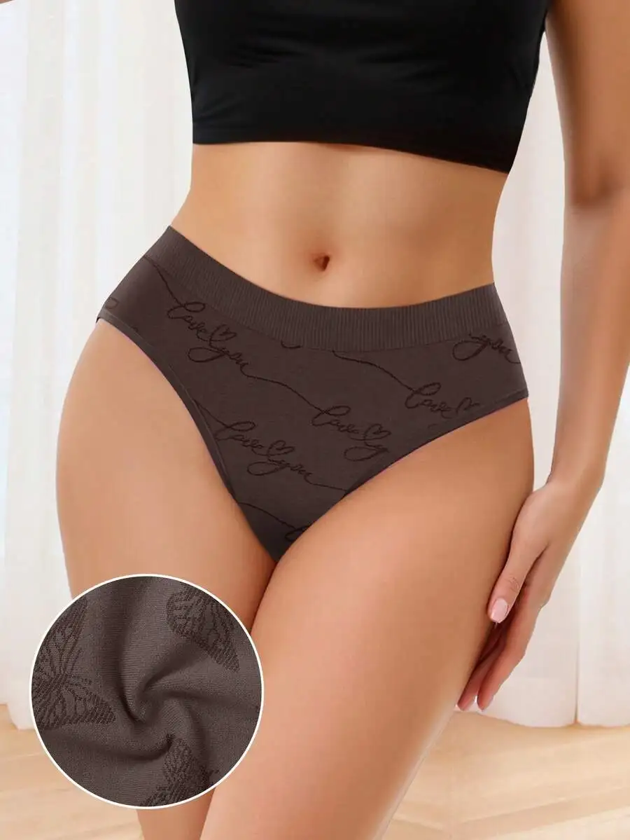 Women Low Waist Briefs Comfortable Breathable Printed Underwear
Women Low Waist Briefs Comfortable Breathable Printed Underwear