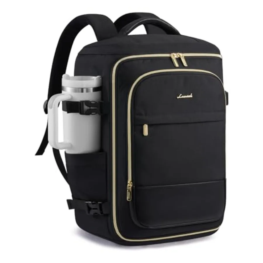 40L Travel Backpack Carry on Flight Approved, Personal Item Bag with 3 Packing Cubes, Travel Backpack for Women Fits 17" Laptop
40L Travel Backpack Carry on Flight Approved, Personal Item Bag with 3 Packing Cubes, Travel Backpack for Women Fits 17" Laptop