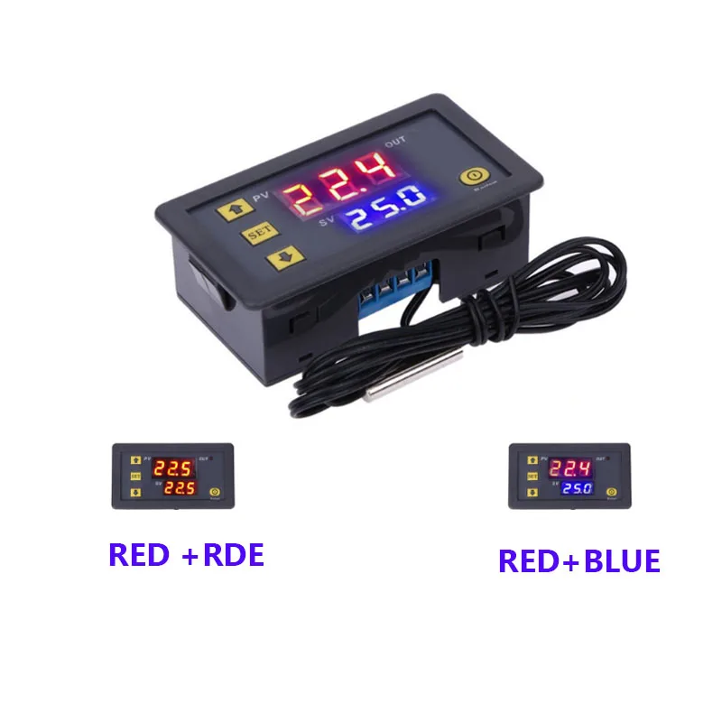 W3230 12V 24V AC110-2V High Precision Temperature Controller Digital Display Thermostat Module Temperature Control Switch
W3230 12V 24V AC110-2V High Precision Temperature Controller Digital Display Thermostat Module Temperature Control Switch