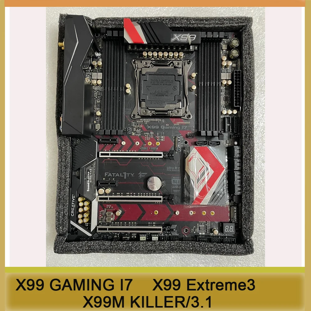 Материнская плата промышленного управления ARBOR X99 GAMING I7 X99 Extreme3 X99M KILLER 3.1
Материнская плата промышленного управления ARBOR X99 GAMING I7 X99 Extreme3 X99M KILLER 3.1