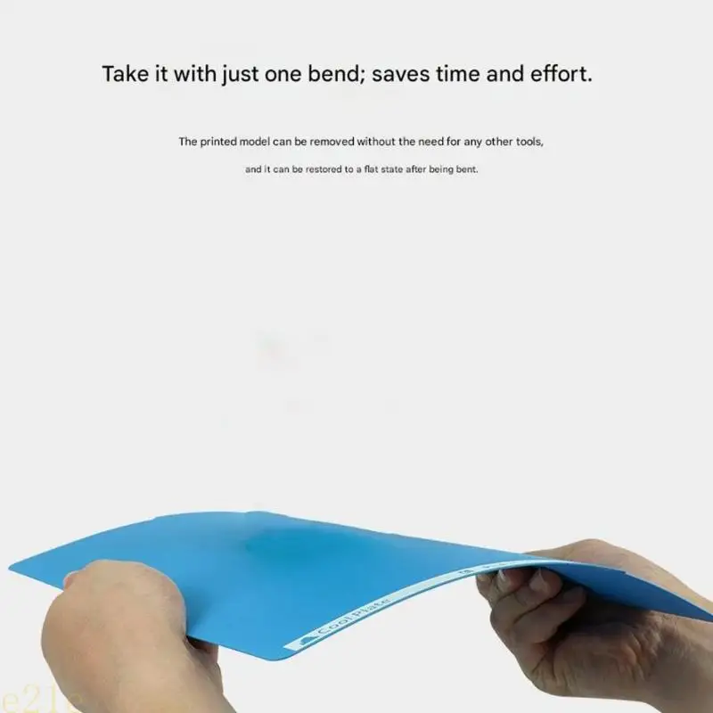 E21E Build Plate Upgraded Textured Steel Build Plate Replacement For Snapmaker