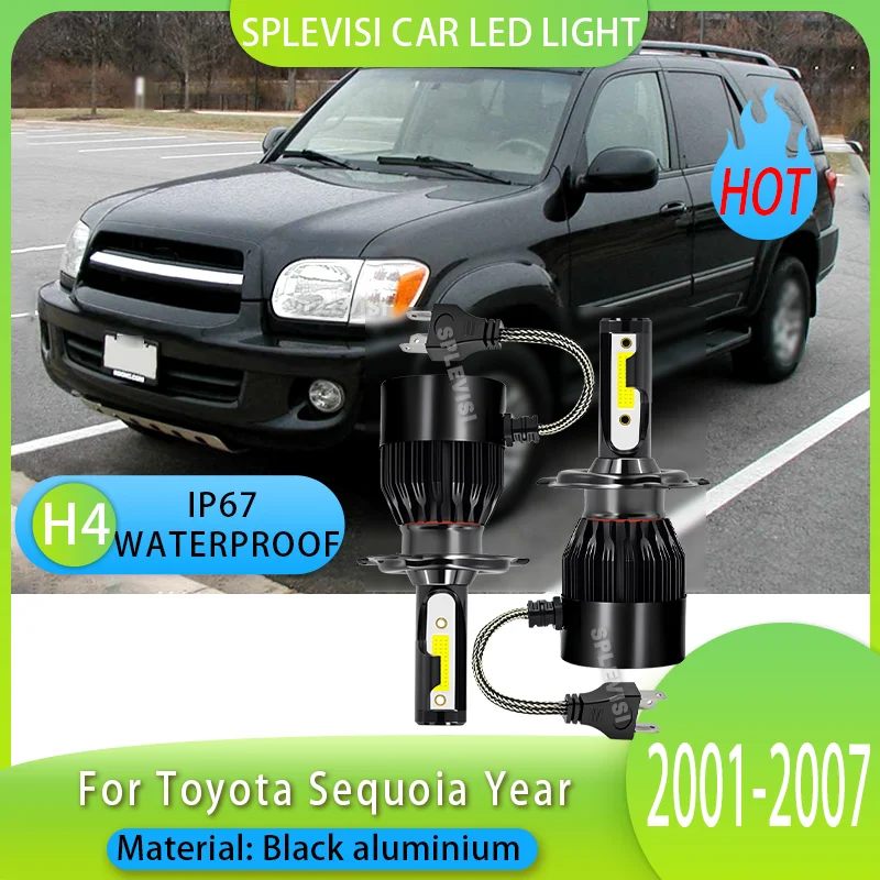 LED Headlight Bulbs Compatible with Most Car Models for SUVs, Vans For Toyota Sequoia Year 2001 to 2007 2006 2005 2004 2003 2002
LED Headlight Bulbs Compatible with Most Car Models for SUVs, Vans For Toyota Sequoia Year 2001 to 2007 2006 2005 2004 2003 2002