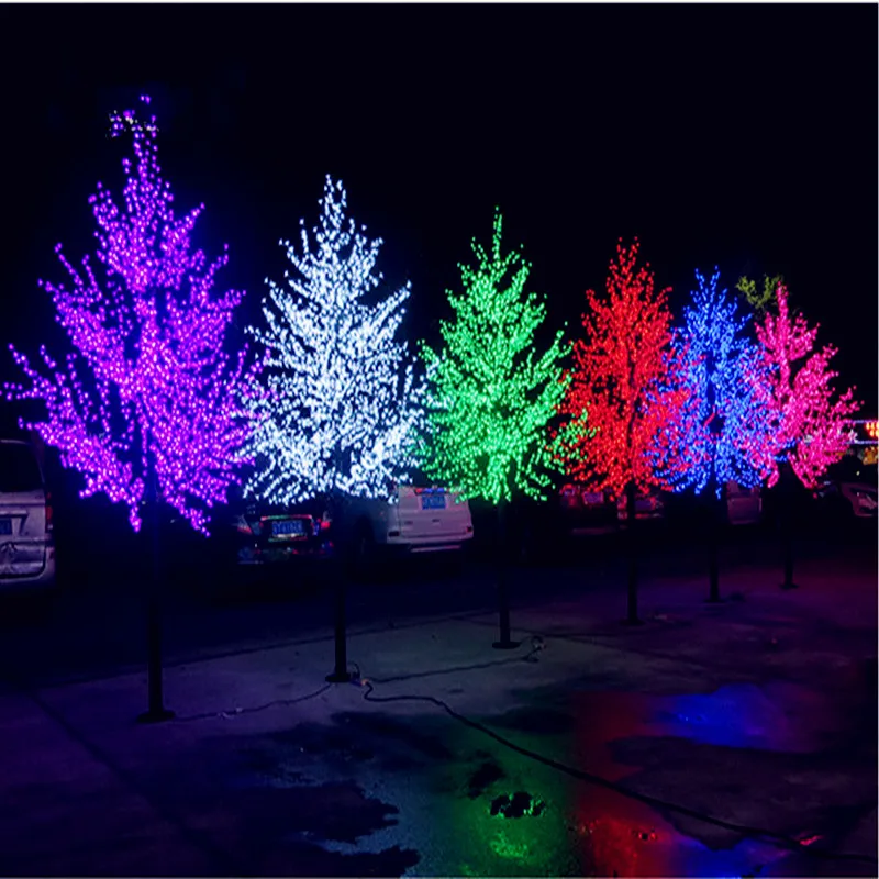 3M 9.85Ft Height Artificial Cherry Blossom Christmas Tree Light 1152pcs LED Bulbs 110/220VAC Rainproof Garden Decoration 2Pcs
3M 9.85Ft Height Artificial Cherry Blossom Christmas Tree Light 1152pcs LED Bulbs 110/220VAC Rainproof Garden Decoration 2Pcs