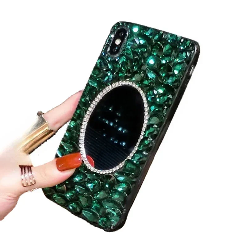 Jewelled Rhinestone Diamond Cover with Makeup Mirror for Apple iPhone 16 12 13 14 15 Plus Pro Max
Jewelled Rhinestone Diamond Cover with Makeup Mirror for Apple iPhone 16 12 13 14 15 Plus Pro Max