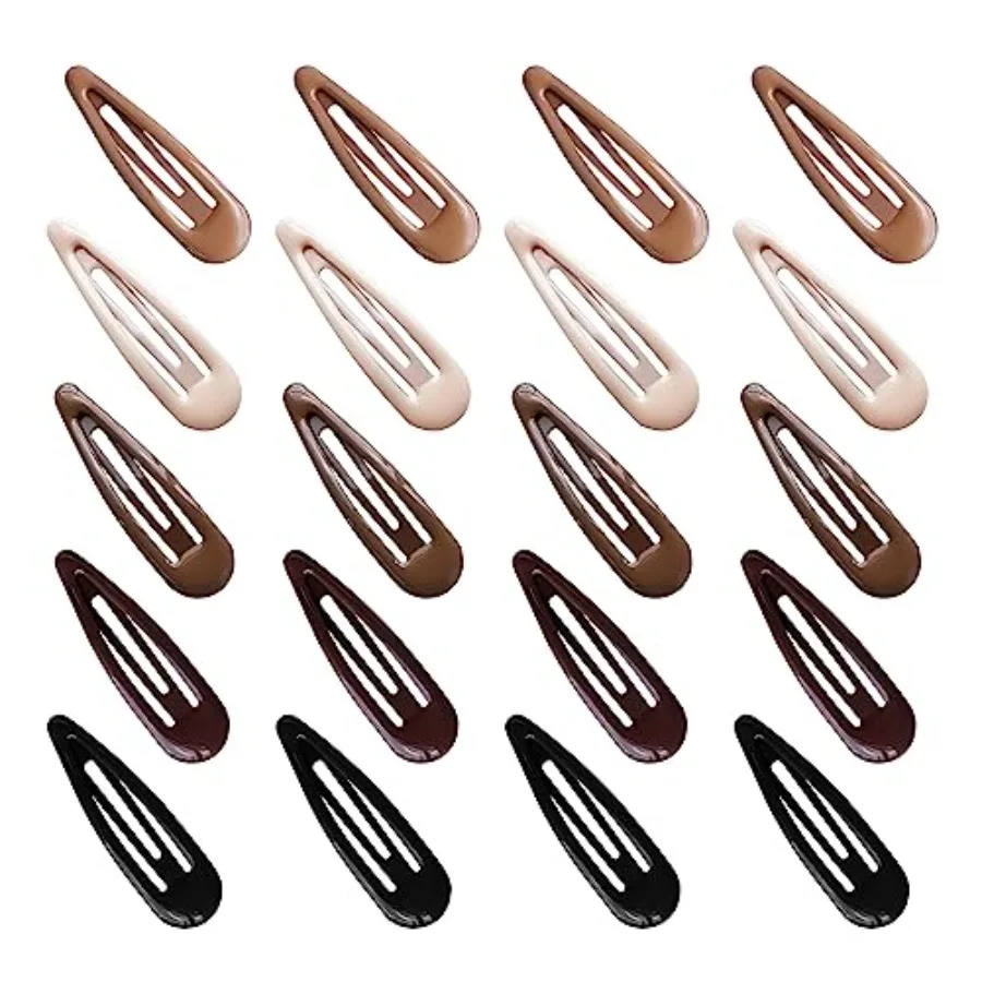 20 PCS Metal Snap Hair Clips Water Drop No Slip Barrettes for Women Bright Small Hair Clips For Thick And Thin Fine Hair,,1.97
20 PCS Metal Snap Hair Clips Water Drop No Slip Barrettes for Women Bright Small Hair Clips For Thick And Thin Fine Hair,,1.97