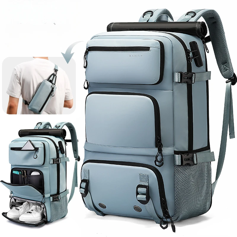 Travel Double Shoulder Large Capacity Lightweight Multifunctional Luggage Bag Removable Crossbody Fanny Bag Men's and Women's Sa
Travel Double Shoulder Large Capacity Lightweight Multifunctional Luggage Bag Removable Crossbody Fanny Bag Men's and Women's Sa