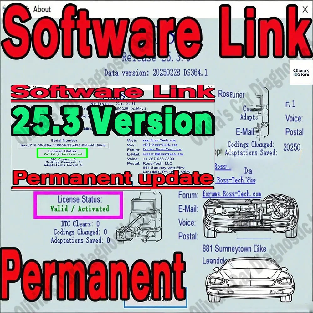 New Car accessories UPDATE SOFTWARE VAG-COM VCDS OBD2 Scanner HEX V2 Multilingual Interface For European models Unlimited VINs
New Car accessories UPDATE SOFTWARE VAG-COM VCDS OBD2 Scanner HEX V2 Multilingual Interface For European models Unlimited VINs