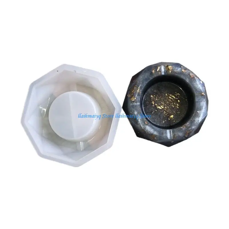 573B Handmade Cigarette Holder Tray UV Crystal Epoxy Resin Mold Ashtray Mould
573B Handmade Cigarette Holder Tray UV Crystal Epoxy Resin Mold Ashtray Mould