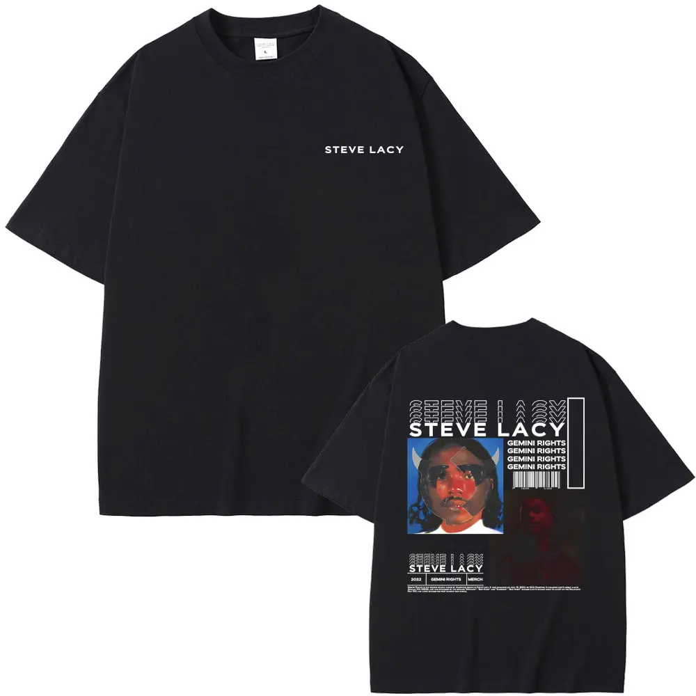 Best Famous Rapper Steve Lacy 2022 Gemini Rights Merch T-shirt Men Women Hip Hop Casual Oversized Tshirt Male Vintage Streetwear
Best Famous Rapper Steve Lacy 2022 Gemini Rights Merch T-shirt Men Women Hip Hop Casual Oversized Tshirt Male Vintage Streetwear