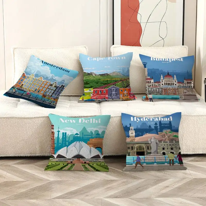 World Famous Tourist Cities Pillow Gift Home Office Decoration Pillow Bedroom Sofa Car Cushion CoverPillow Case
World Famous Tourist Cities Pillow Gift Home Office Decoration Pillow Bedroom Sofa Car Cushion CoverPillow Case