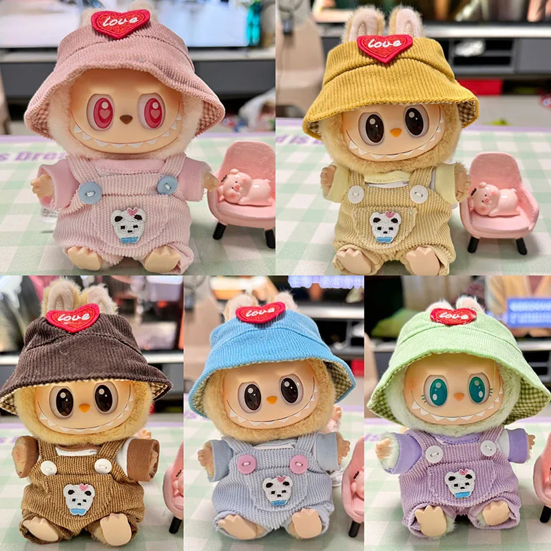 17cm Mini Plush Doll'S Clothes Outfit Accessories For Korea Kpop Exo Labubu I II Idol Dolls Sitting Party Series Clothing Gift
17cm Mini Plush Doll'S Clothes Outfit Accessories For Korea Kpop Exo Labubu I II Idol Dolls Sitting Party Series Clothing Gift