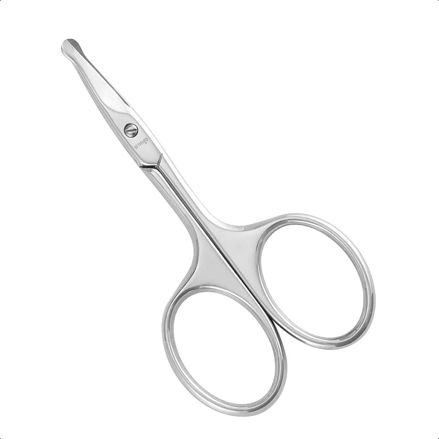 3.75 Rounded Curved Nose Hair Scissors Premium Stainl Steel Safety Small Blades Use for Manicure Cuticle Trimming Facial Hair E
3.75 Rounded Curved Nose Hair Scissors Premium Stainl Steel Safety Small Blades Use for Manicure Cuticle Trimming Facial Hair E