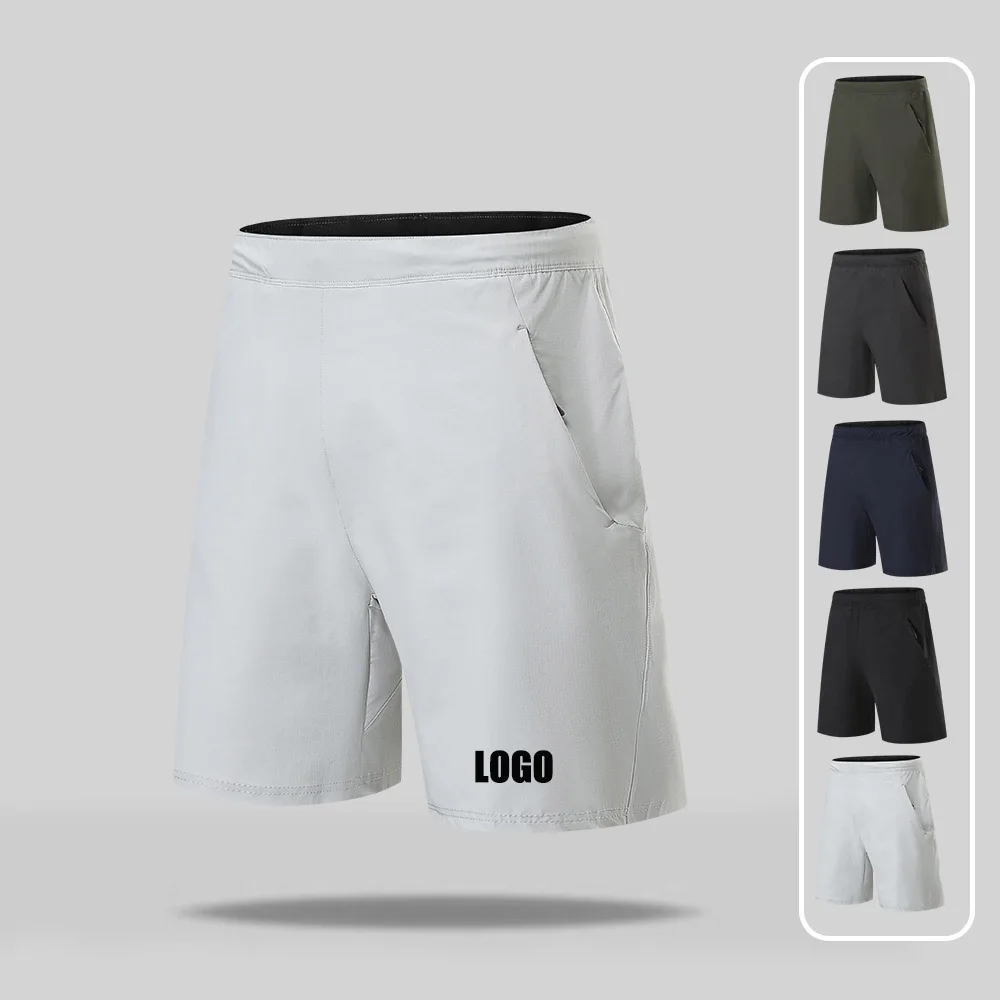 Мужские спортивные быстросохнущие шорты с логотипом на заказ, летние повседневные брюки для бега на открытом воздухе, фитнеса с пятью точками, брюки для фитнеса и тренировок
Мужские спортивные быстросохнущие шорты с логотипом на заказ, летние повседневные брюки для бега на открытом воздухе, фитнеса с пятью точками, брюки для фитнеса и тренировок