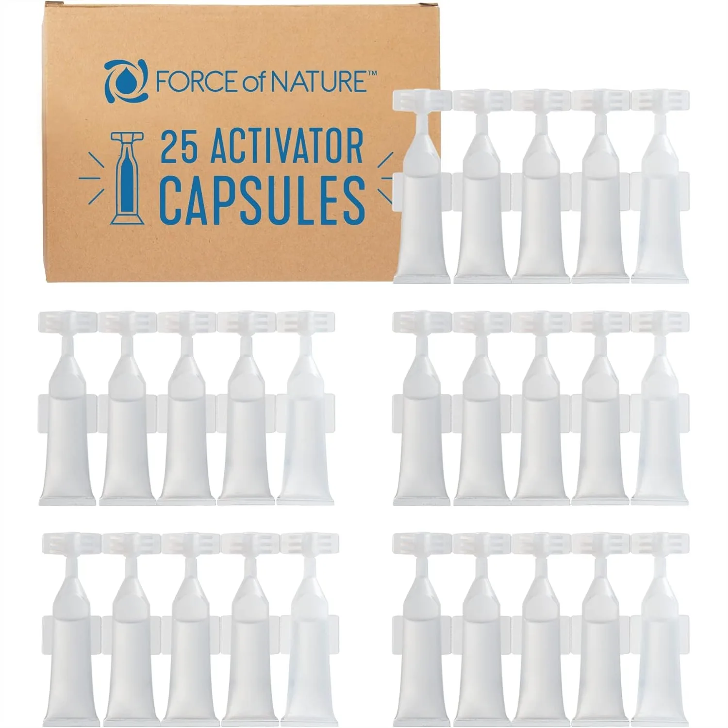 Activator Capsules for Multi-Purpose Cleaner - 25 Count Refill, Kitchen Bathroom Glass Spray
Activator Capsules for Multi-Purpose Cleaner - 25 Count Refill, Kitchen Bathroom Glass Spray