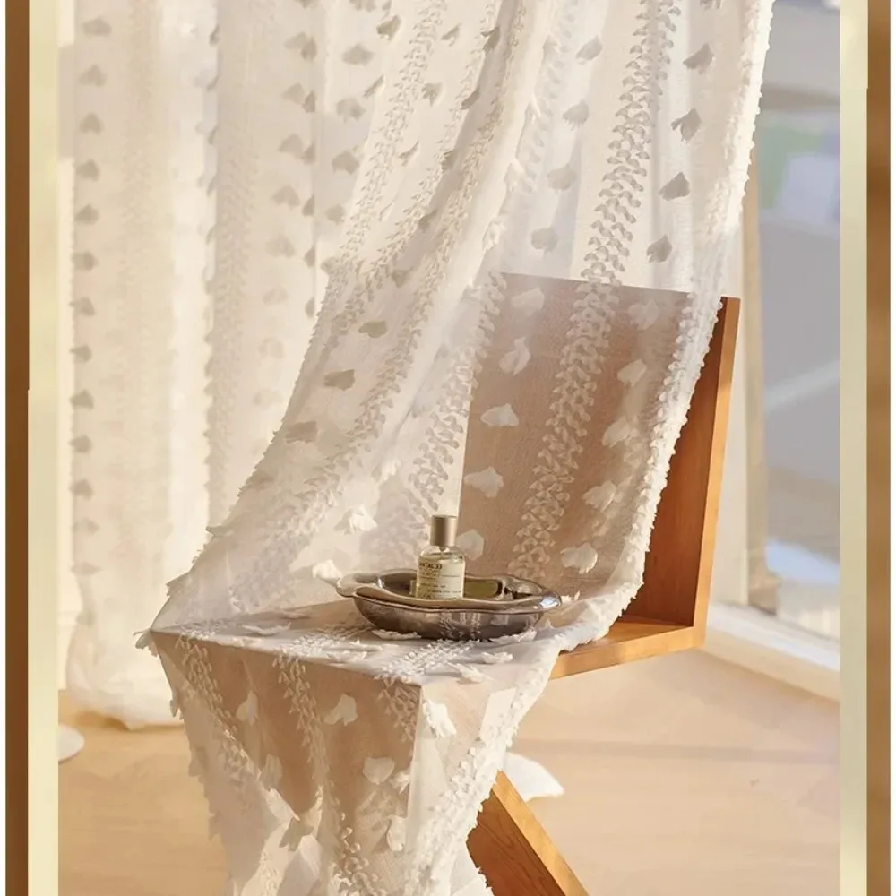 Curtains for Bedroom Living Dining Room French Luxury Retro Dream Butterfly Yarn White Tulle High End Balcony Windows Door
Curtains for Bedroom Living Dining Room French Luxury Retro Dream Butterfly Yarn White Tulle High End Balcony Windows Door