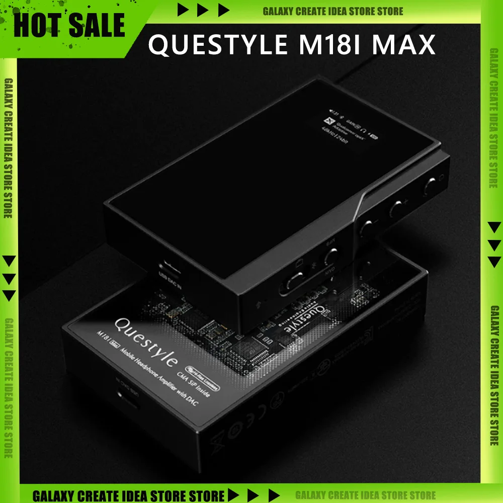 New Questyle M18i MAX Bluetooth Decoder Little Tail HIFI Headphone Amplifier Mobile Portable Lossless 3.5mm/4.4mm Jack Decoder
New Questyle M18i MAX Bluetooth Decoder Little Tail HIFI Headphone Amplifier Mobile Portable Lossless 3.5mm/4.4mm Jack Decoder