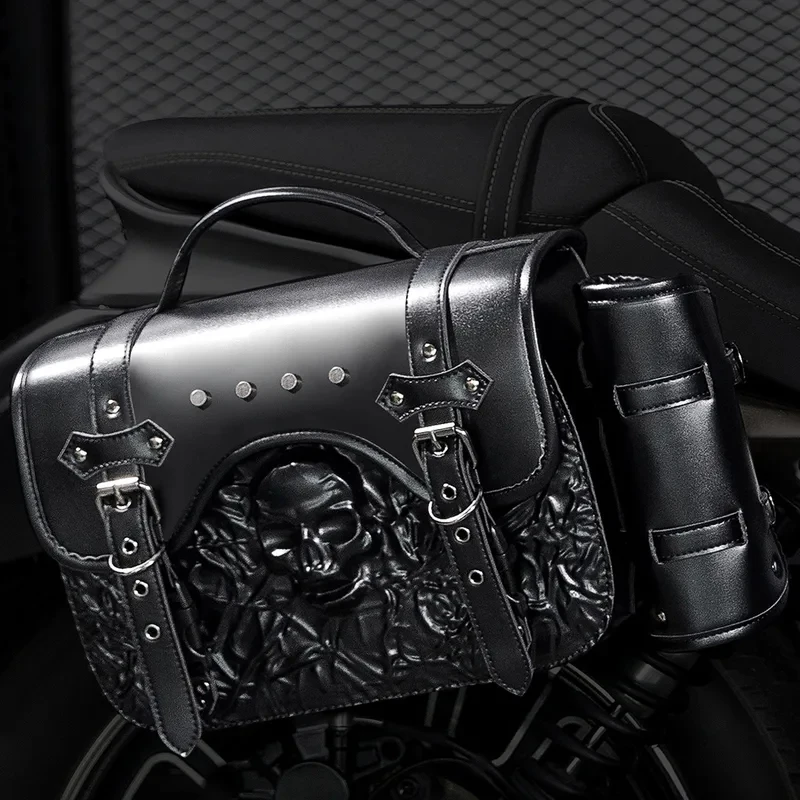 Universal Retro PU Throw-Over Saddlebags for Motorcycle & ATV, Waterproof Storage with Cup Holder For Harley
Universal Retro PU Throw-Over Saddlebags for Motorcycle & ATV, Waterproof Storage with Cup Holder For Harley