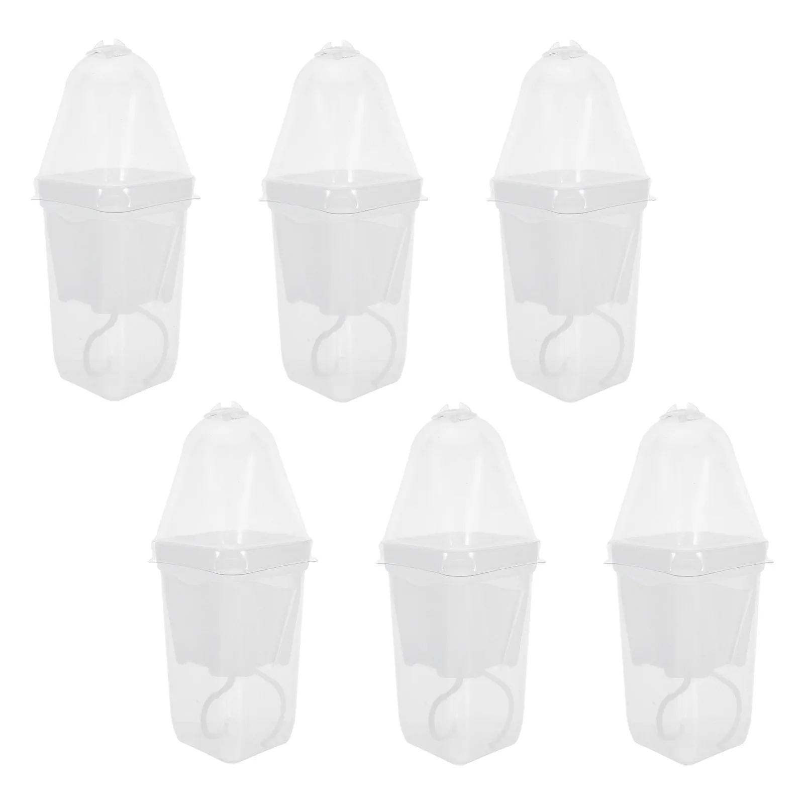 6Pcs Transparent Self-Watering Square Planter Kit for Seed Germination Indoor Plants Succulents Desktop Nursery Automatic Water
6Pcs Transparent Self-Watering Square Planter Kit for Seed Germination Indoor Plants Succulents Desktop Nursery Automatic Water