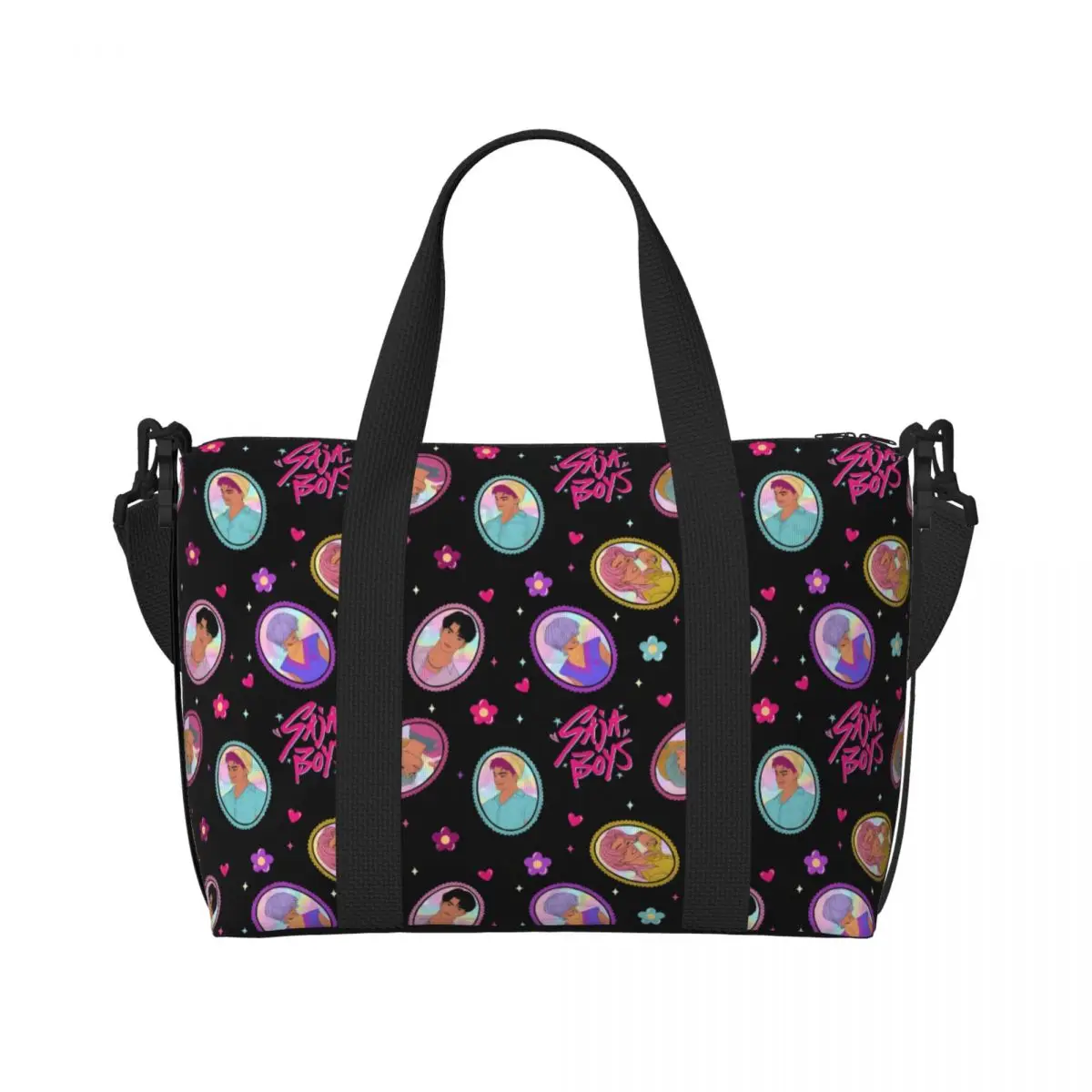 Большая сумка-тоут Kpop Hunter Demons на заказ, женская сумка Saja для мальчиков и покупок, пляжная дорожная сумка для спортзала
Большая сумка-тоут Kpop Hunter Demons на заказ, женская сумка Saja для мальчиков и покупок, пляжная дорожная сумка для спортзала